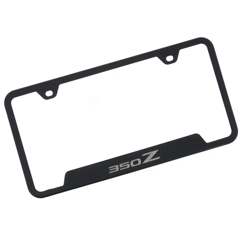 Nissan 350Z License Plate Frame (Black) 1