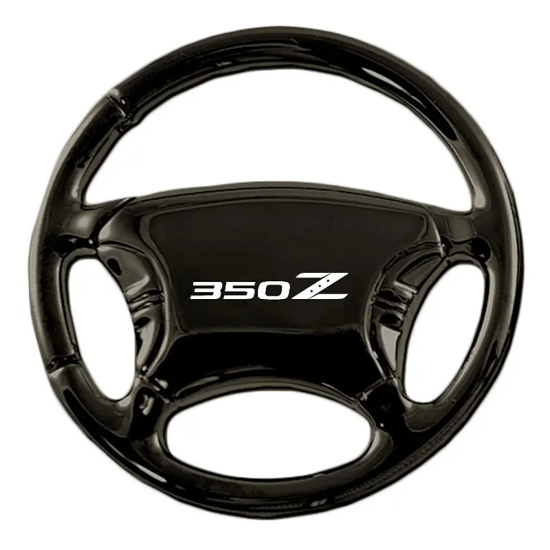 Nissan 350Z Steering Wheel Key Ring (Black) 1