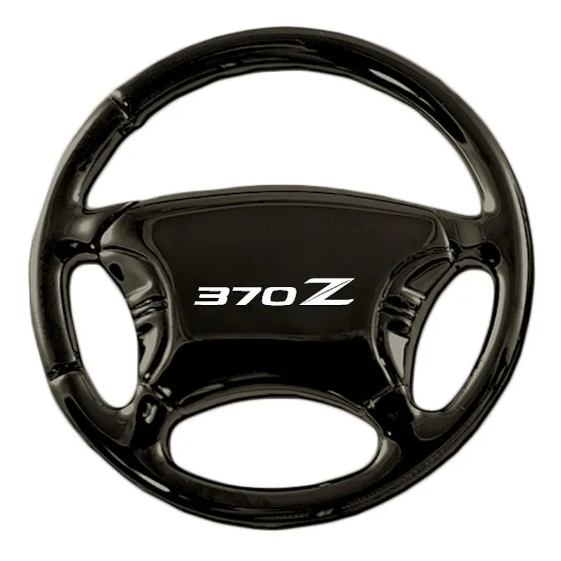 Nissan 370Z Steering Wheel Key Ring (Black) 1