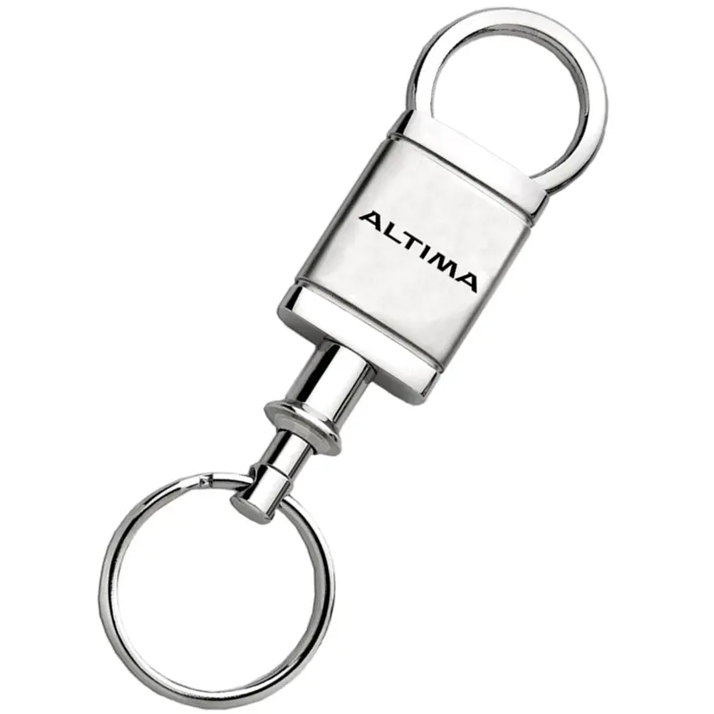 Nissan Altima Satin Valet Keychain (Chrome) 2