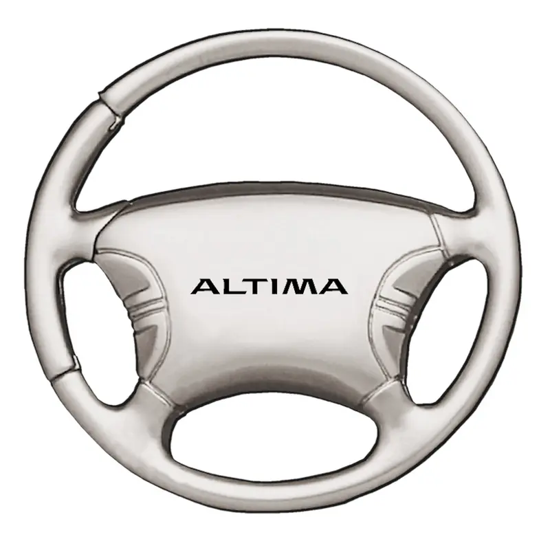 Nissan Altima Steering Wheel Key Chain (Silver) 1