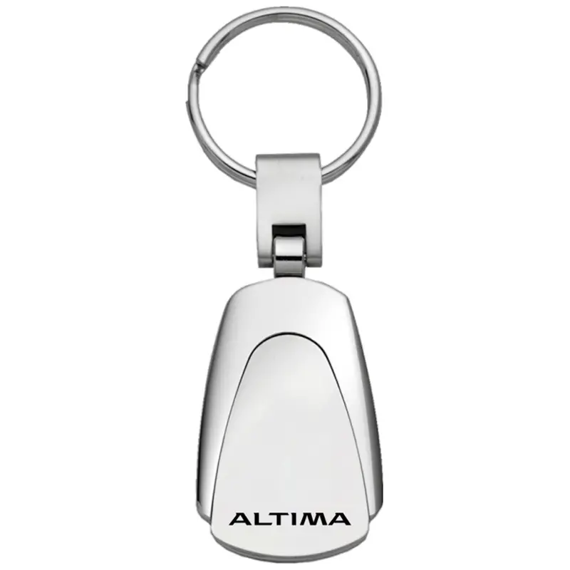 Nissan Altima Tear Drop Key Chain (Chrome) 1