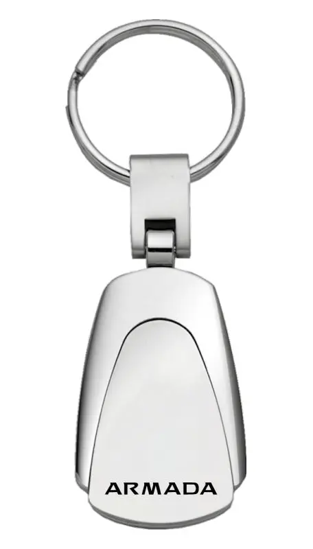 Nissan Armada Tear Drop Key Ring (Silver) 1