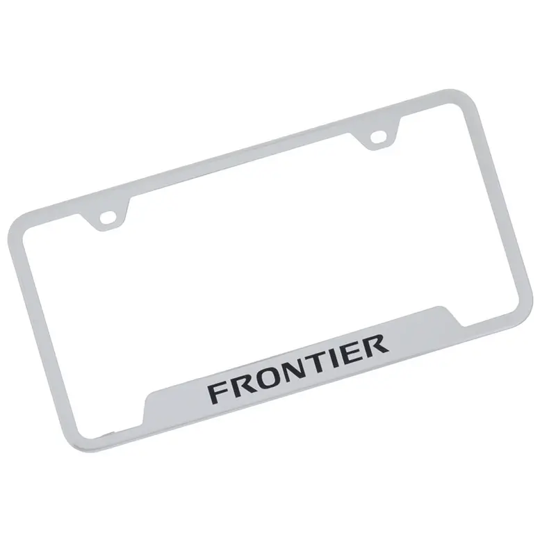 Nissan Frontier License Plate Frame (Chrome) 1
