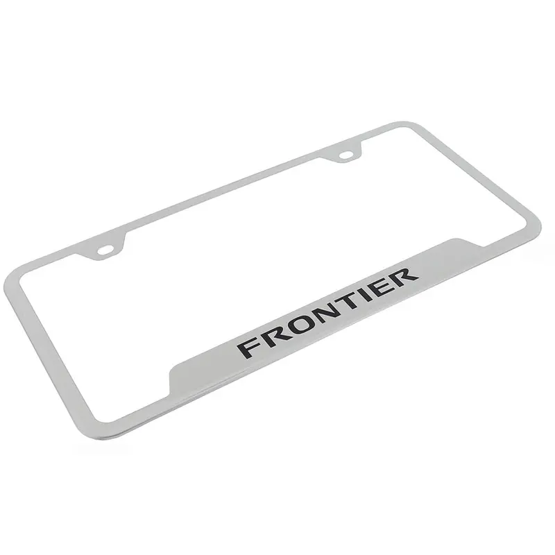 Nissan Frontier License Plate Frame (Chrome) 2