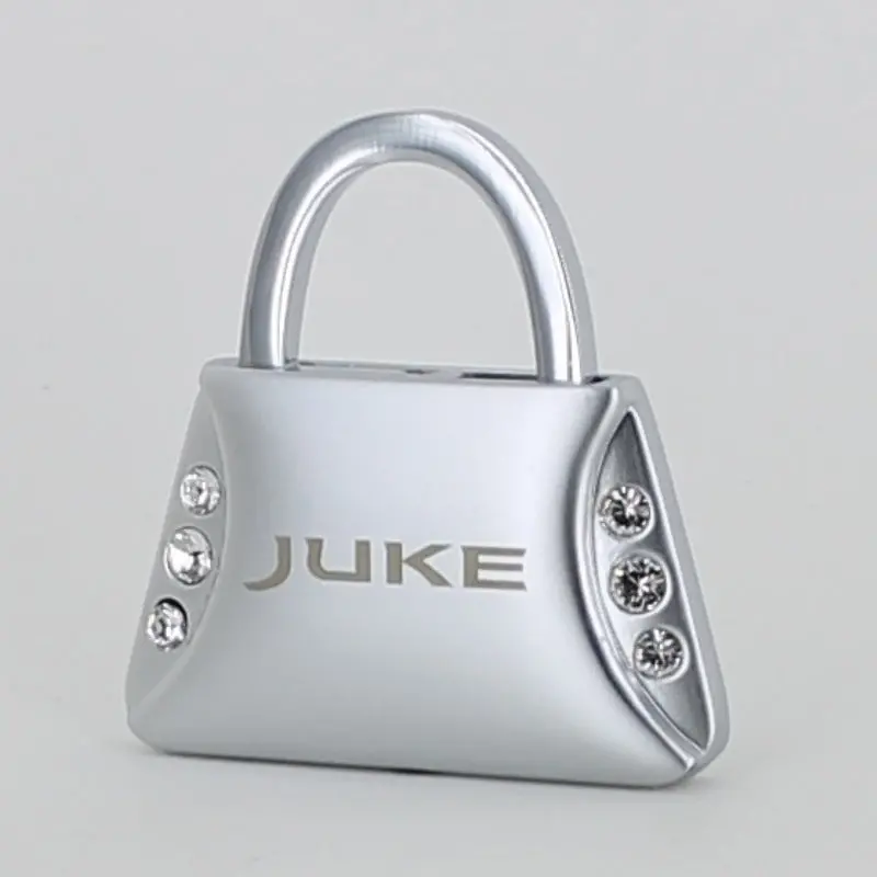 Nissan Juke Purse Shape Keychain (Chrome) 1