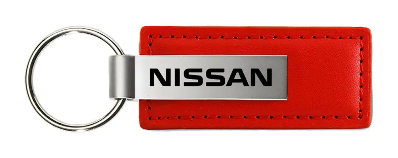 Nissan Leather Keychain 2