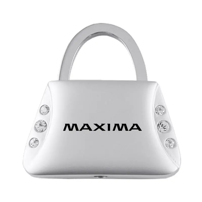 Nissan Maxima Purse Shape Keychain (Silver) 1