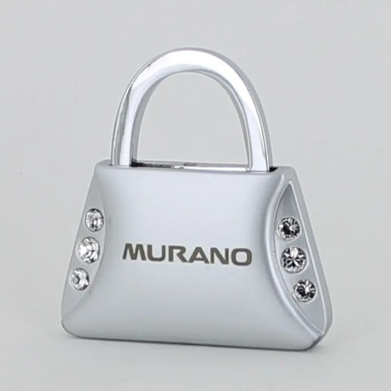 Nissan Murano Purse Shape Keychain (Chrome) 1