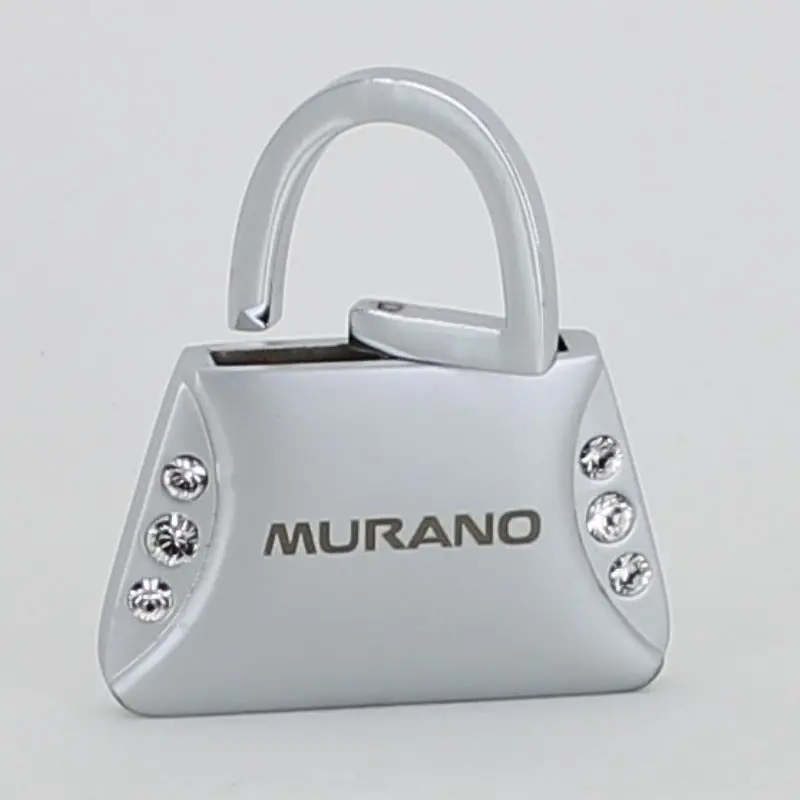 Nissan Murano Purse Shape Keychain (Chrome) 2