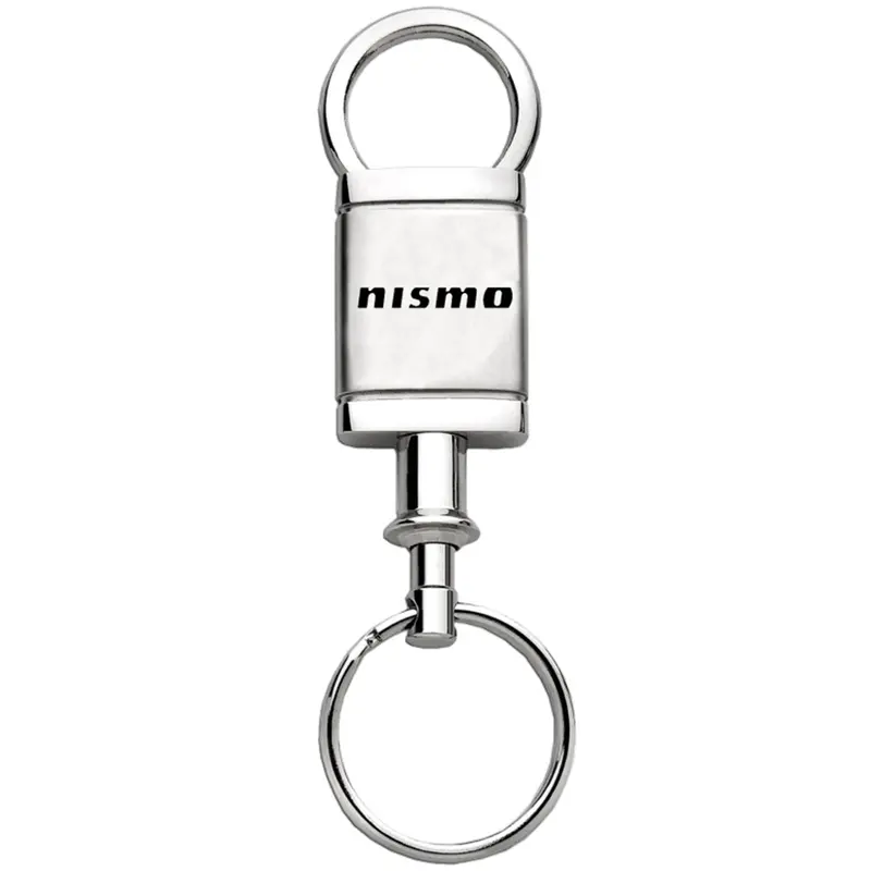 Nissan Nismo Satin Valet Keychain (Chrome) 1