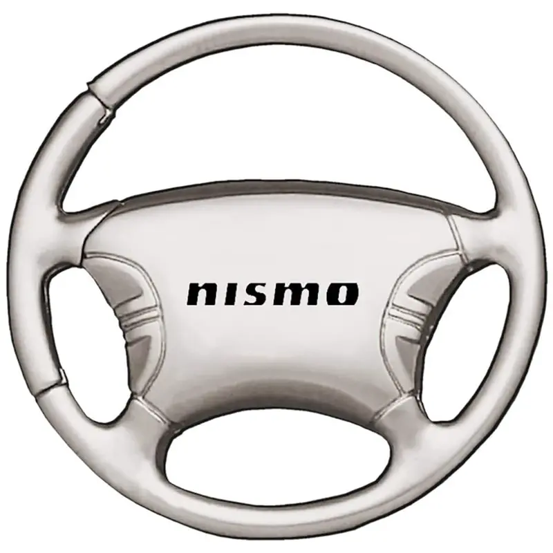 Nissan Nismo Steering Wheel Keychain (Chrome) 1