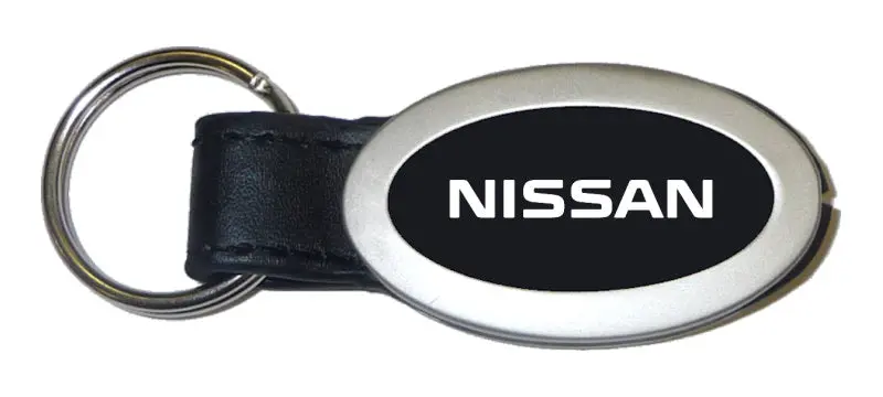 Nissan Oval Key Chain (Black) 1