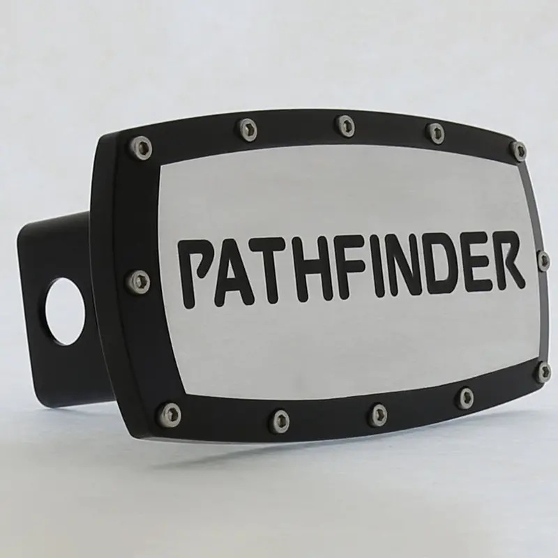 Nissan Pathfinder Hitch Cover (Black) 1