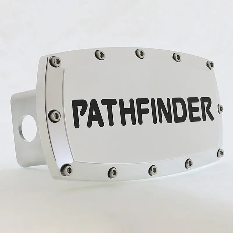 Nissan Pathfinder Hitch Cover (Chrome) 1