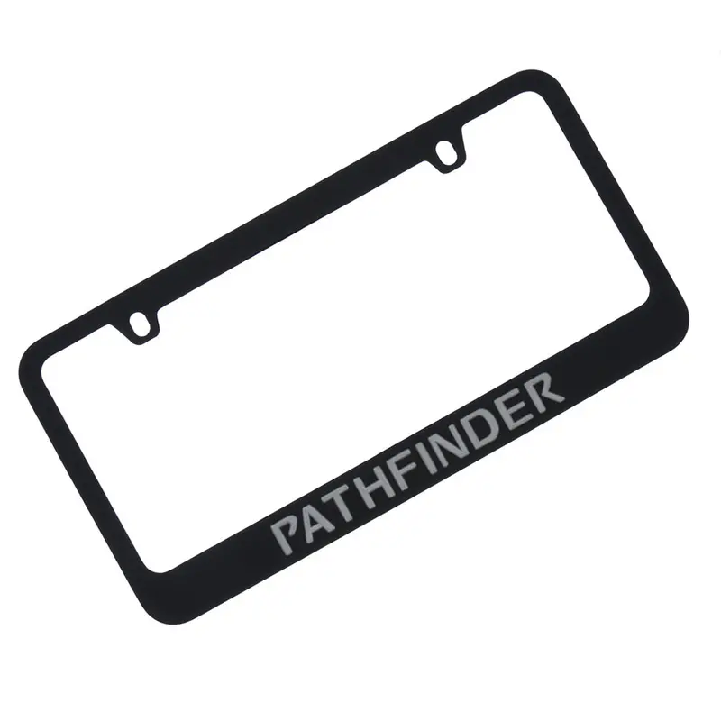 Nissan Pathfinder License Plate Frame (Black) 1
