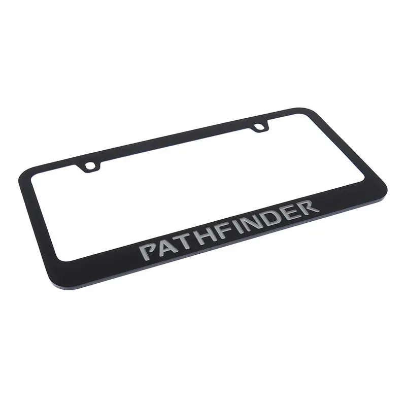 Nissan Pathfinder License Plate Frame (Black) 2