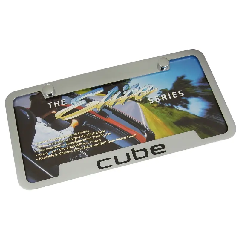 Nissan Quest License Plate Frame (Chrome) 1