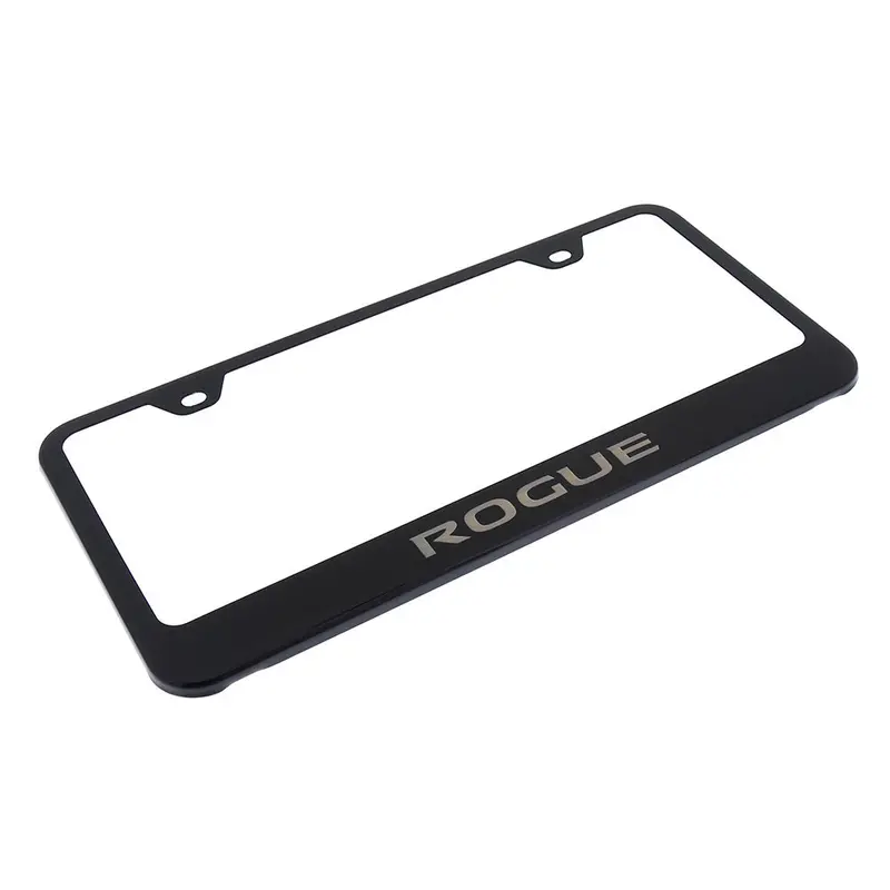 Nissan Rogue License Plate Frame (Black) 2