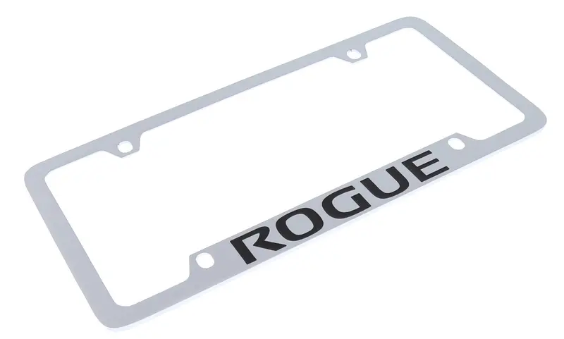 Nissan Rogue License Plate Frame (Chrome) 2