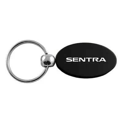 Nissan Sentra Oval Key Ring (Black) 1