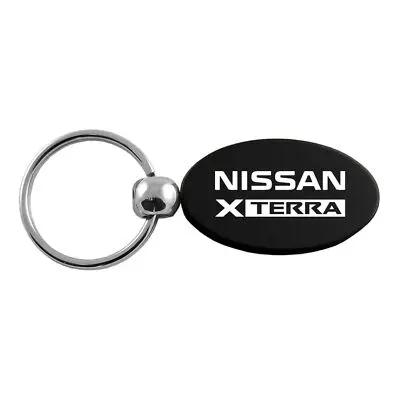 Nissan Xterra Oval Key Ring (Black) 1
