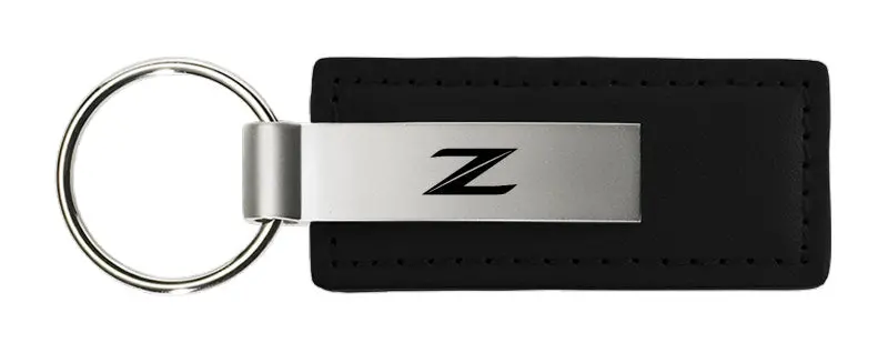 Nissan Z Leather Keychain (Black) 1