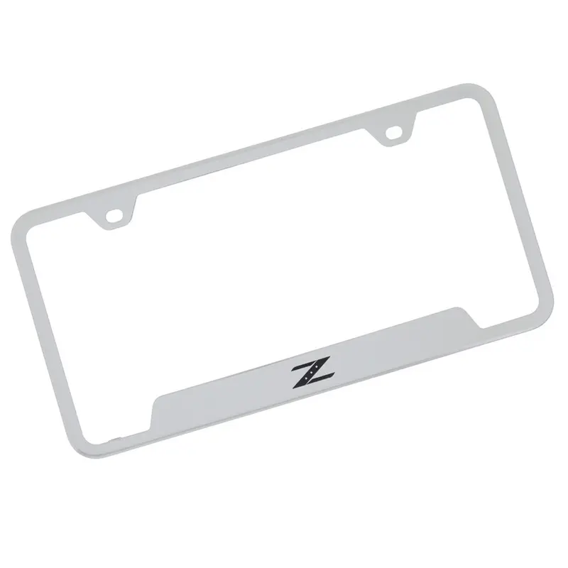 Nissan Z License Plate Frame (Chrome) 1