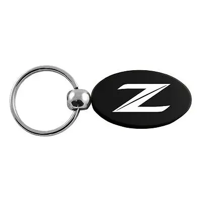 Nissan Z Oval Key Ring (Black) 1