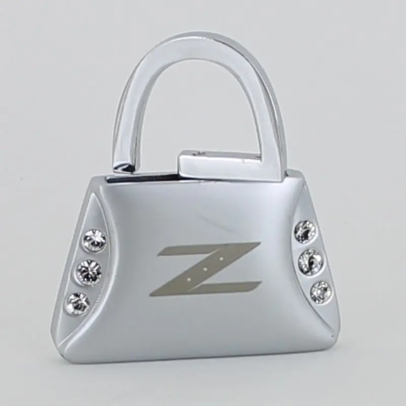 Nissan Z Purse Shape Keychain (Chrome) 2