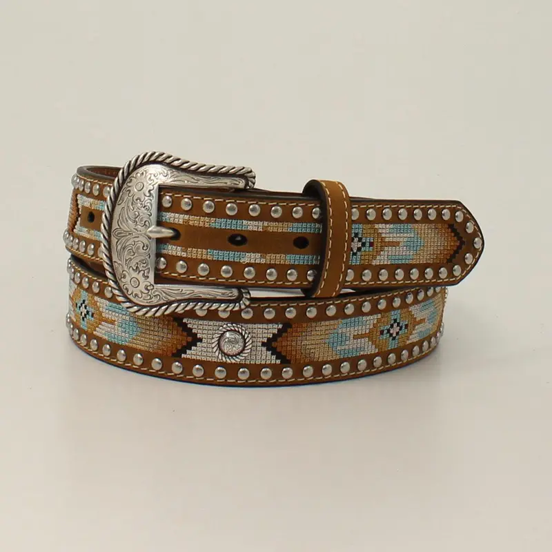 Nocona Women's Southwest Embroidered Belt 1
