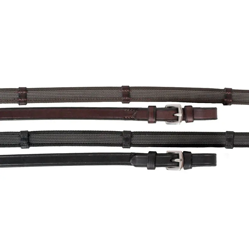 Nunn Finer Sure Grip Reins With Leather Hand Stops 1