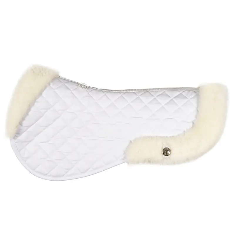 Ogilvy Liberty Quilted Half Pad with Genuine Sheepskin Trim