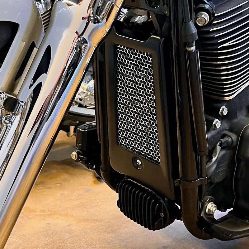Oil Cooler Guard For Harley-Davidson® 2018-2026 Softail Models 1