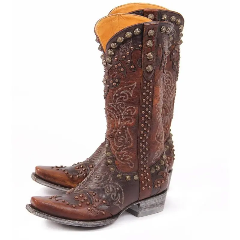 Old Gringo- Raelene Chocolate And Brass Women's Boots 1