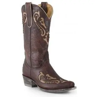 Old Gringo Yippee Ki Yay Korina Chocolate And Bone Women's Boot 1