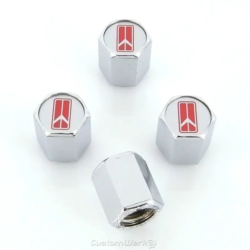 Oldsmobile Old Style Logo Tire Stem Valve Caps 1
