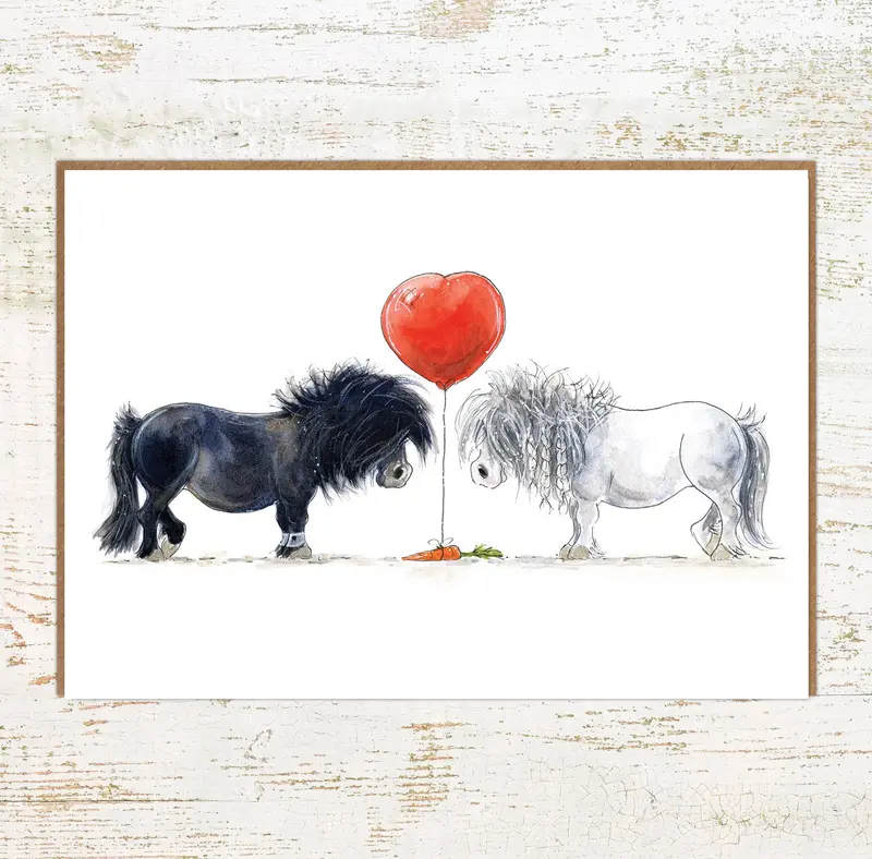One Heart Greeting Card 1