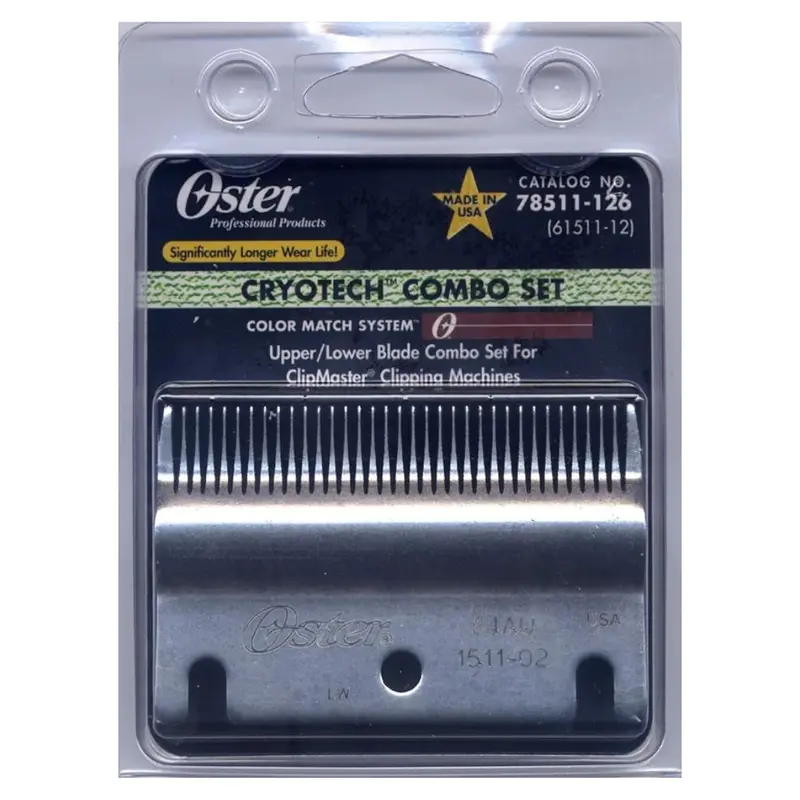Oster Clipmaster Top And Bottom Blade Combo Set 1