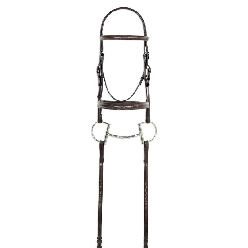 Ovation Comfort Crown Wide Noseband Bridle 1