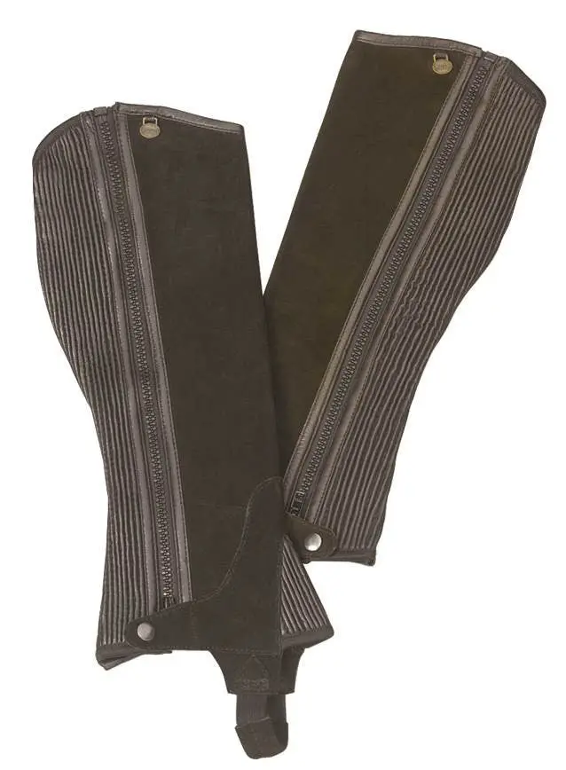 Ovation Kids Suede/Leather Half Chaps 1