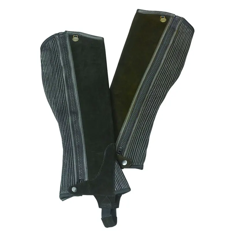 Ovation Ribbed Suede Half Chaps 1