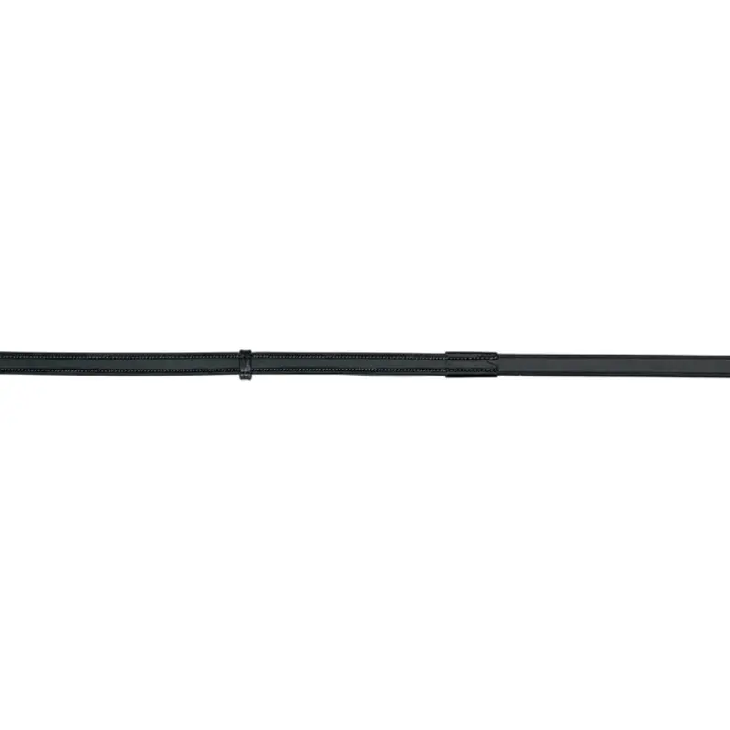 Ovation Rubber Lined Reins With Leather Stops 1