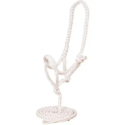 Oxbow Tack Flat Nose Braided Rope Halter 1