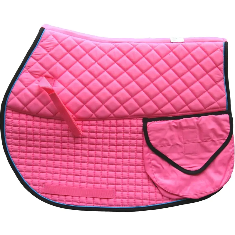 Pacific Rim International Cotton Square Double Back Trail Riding Pad For Dressage 1
