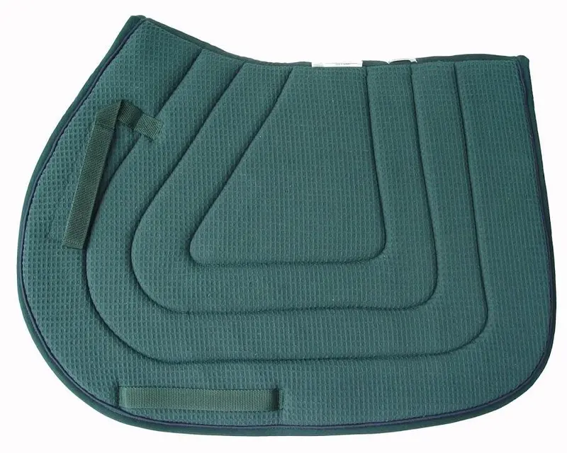Pacific Rim International Cotton Waffle All-Purpose Pad With Piping 10