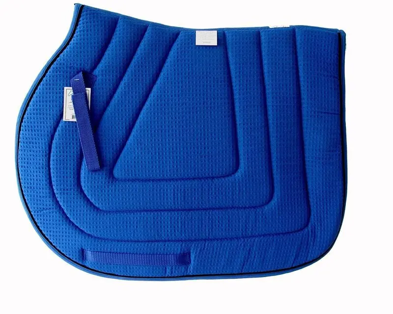 Pacific Rim International Piped Cotton Waffle All-Purpose Saddle Pad
