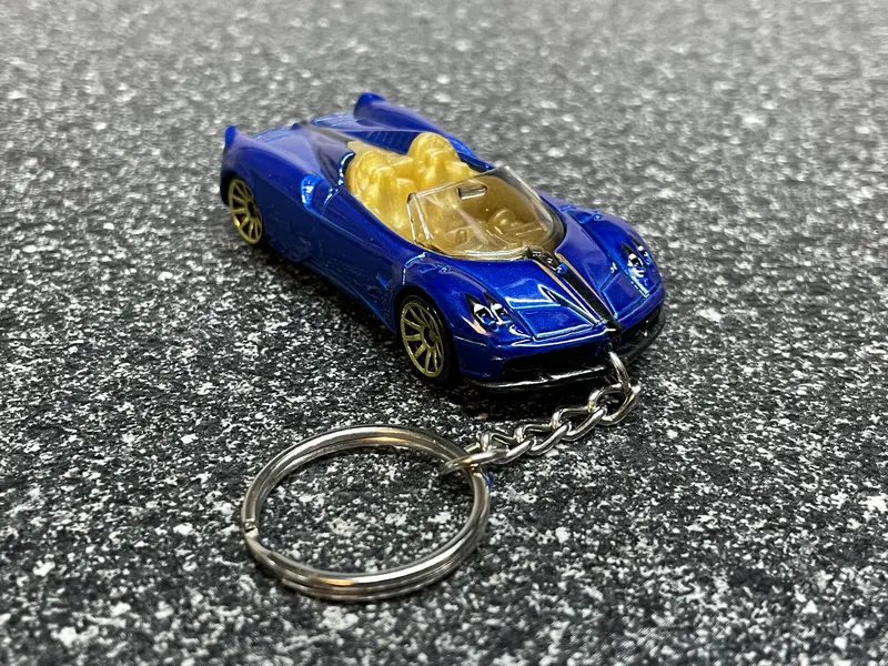 Pagani Huayra Roadster Keychain Hot Wheels Matchbox Exotic 1