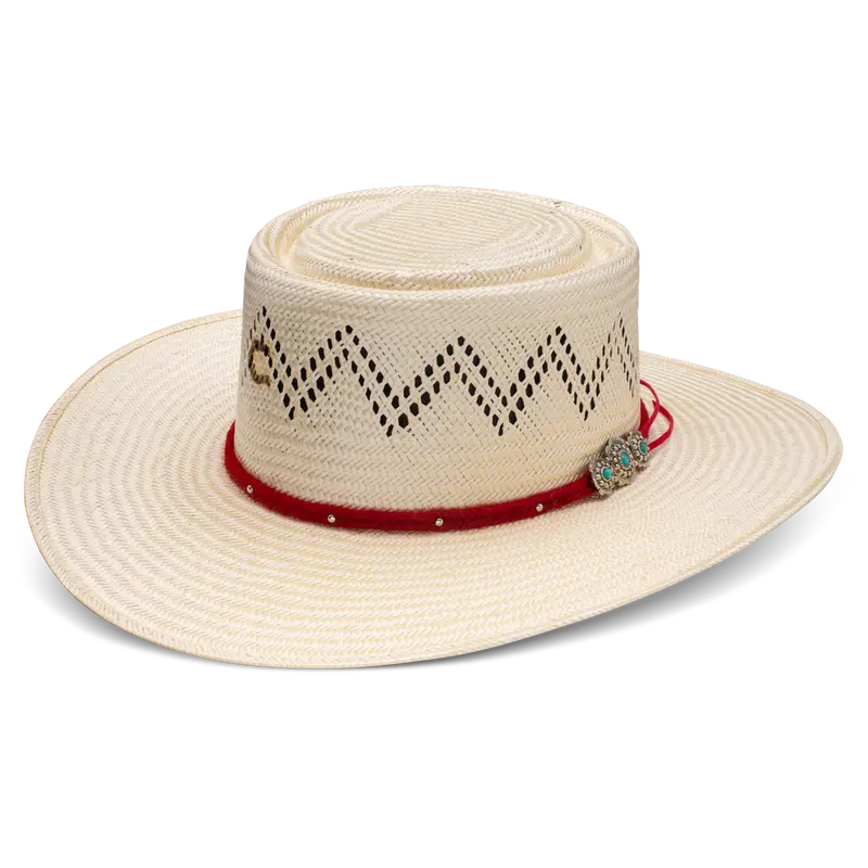 Painted Borders Fashion Hat 1