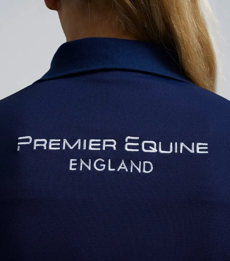 Pe Ladies Team Polo Shirt Navy 4